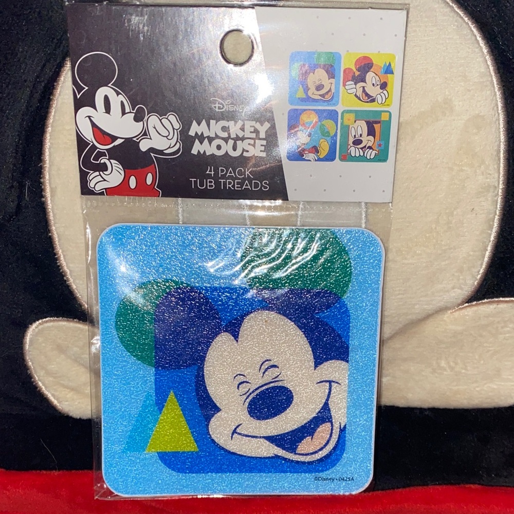 4/$20 bundle Disney Mickey Mouse tub treads